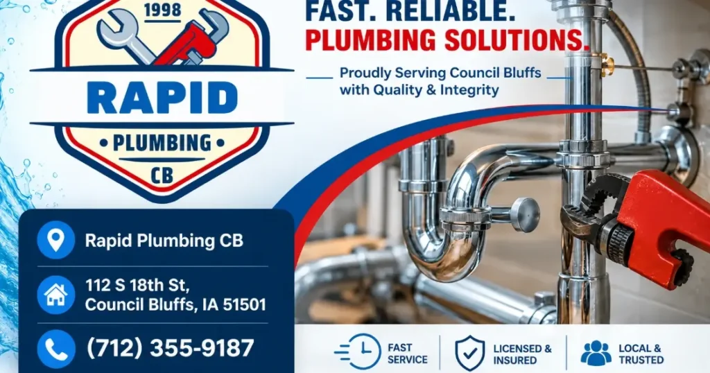 Rapid Plumbing CB, 112 S 18th St, Council Bluffs, IA