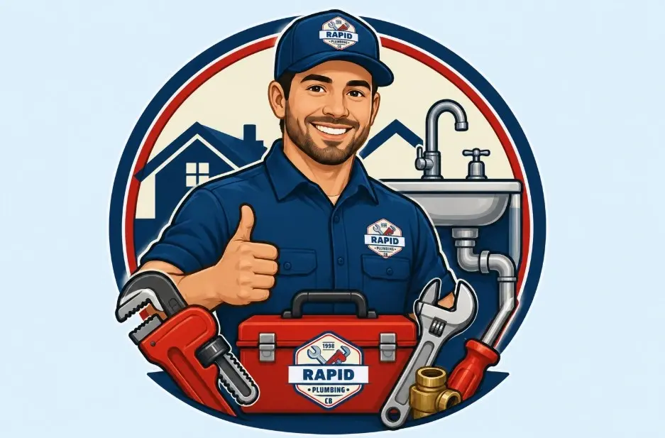 benefits of hiring a local plumber in Council Bluffs IA - Rapid Plumbing CB technician in a modern kitchen