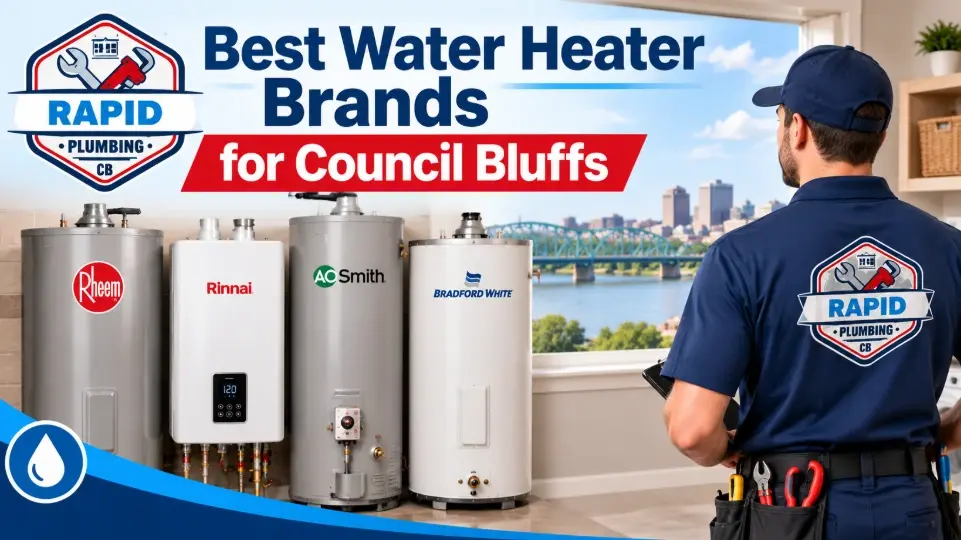 (712) 355-9187 – Comparing the best water heater brands Council Bluffs homes in 2026