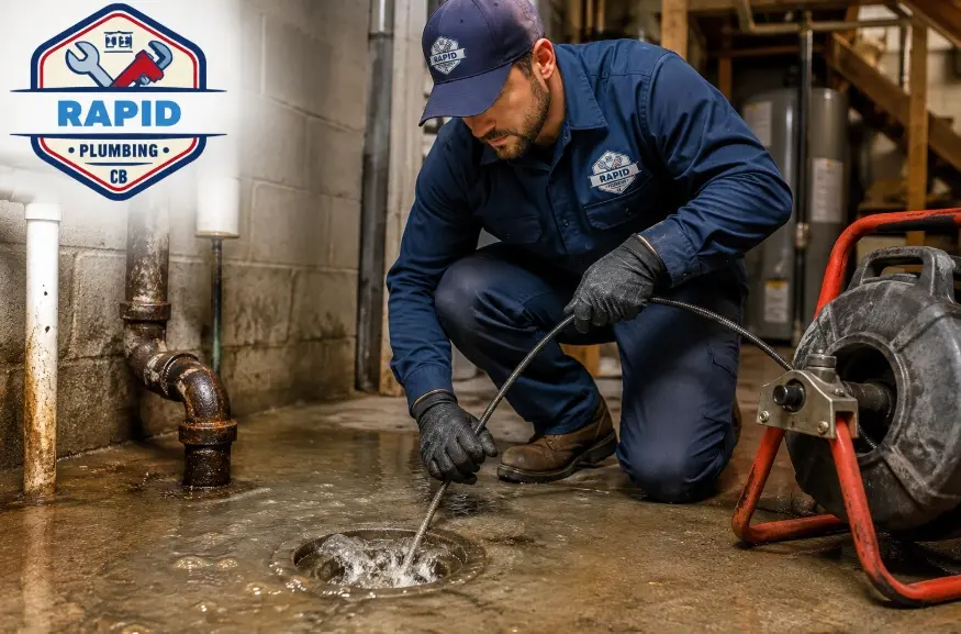 (712) 355-9187 – Basement Floor Drain Backup Council Bluffs home