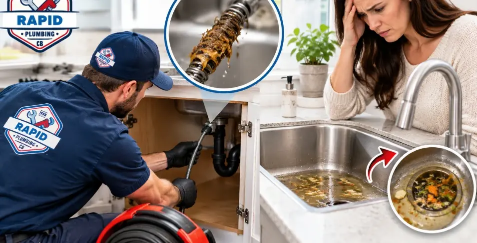 712) 355-9187 – Kitchen sink keeps clogging after snaking?