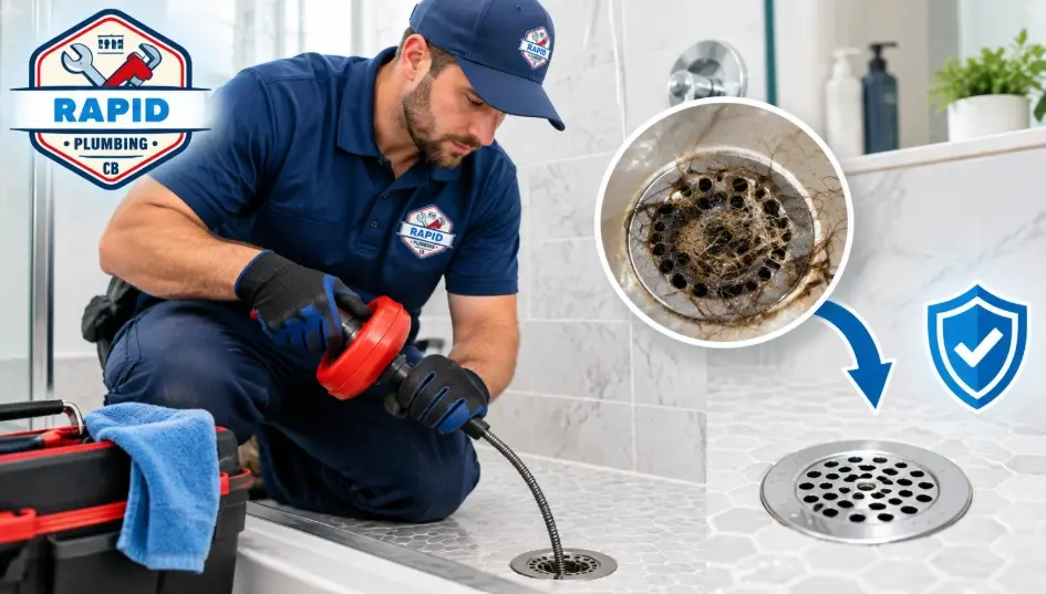(712) 355-9187 — Learn how to unclog shower drain clogs the safe way