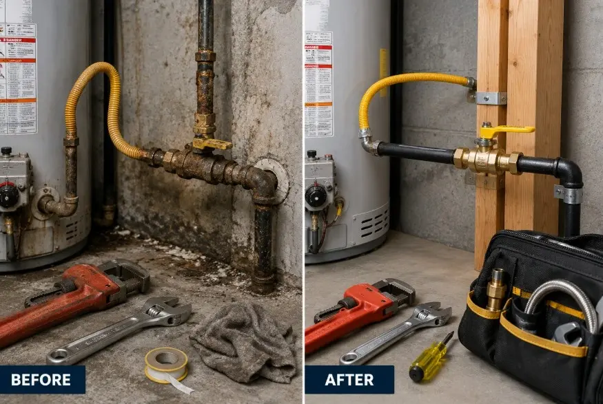 (712) 355-9187 — Need gas line installation or repair in Council Bluffs, IA