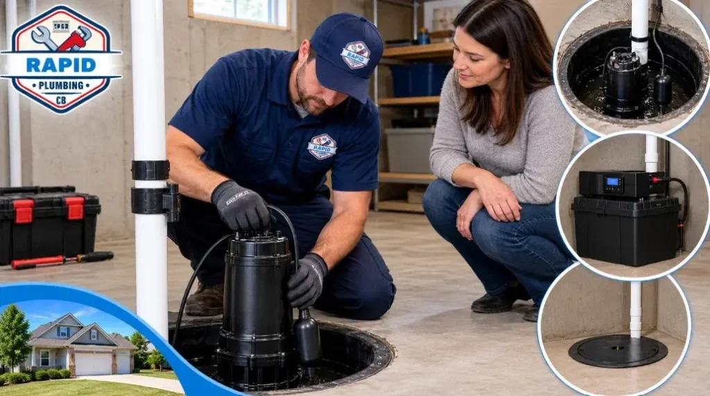Call (712) 355-9187 — Sump pump installation cost Council Bluffs