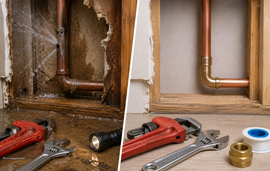 High water bill? Warm spot on the floor? Call (712) 355-9187 to learn about slab leak signs and cost Council Bluffs