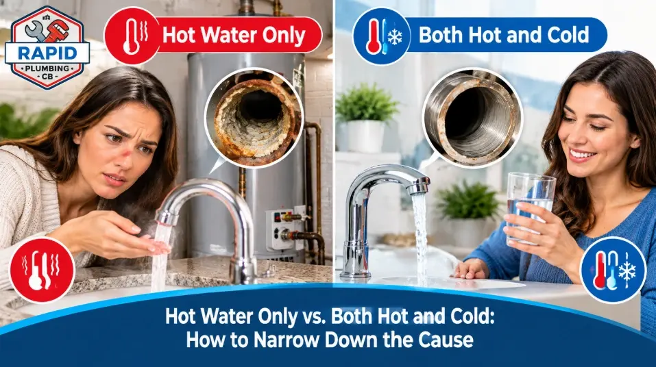 Hot Water Only vs. Both Hot and Cold: How to Narrow Down the Cause