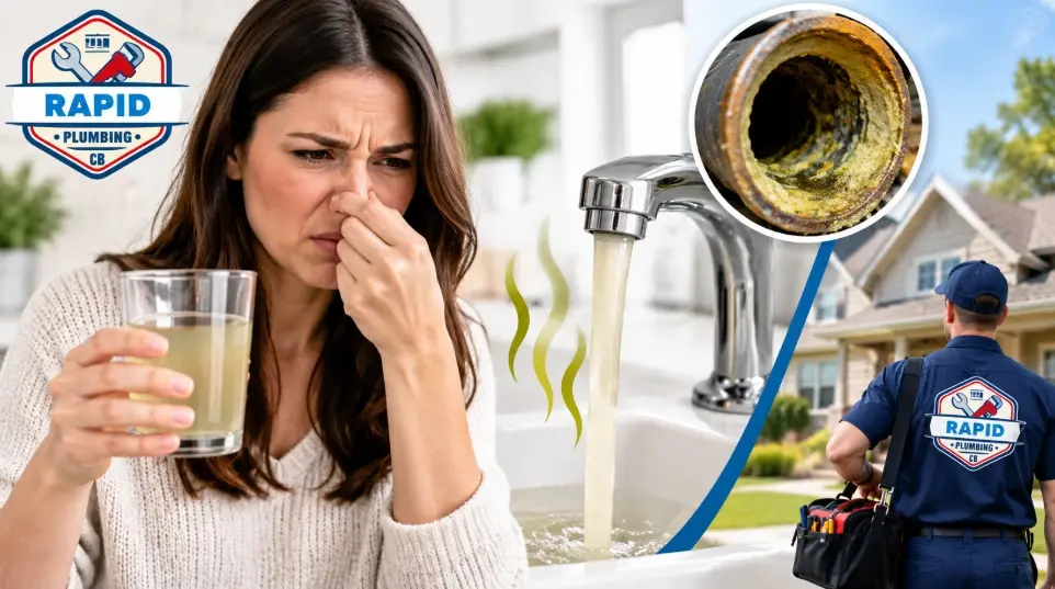 well water smell council bluffs, sulfur smell in water, rotten egg smell water heater, hydrogen sulfide water Iowa