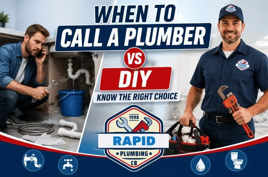 Not sure when to call a plumber instead of fixing it yourself? Learn which plumbing repairs are safe