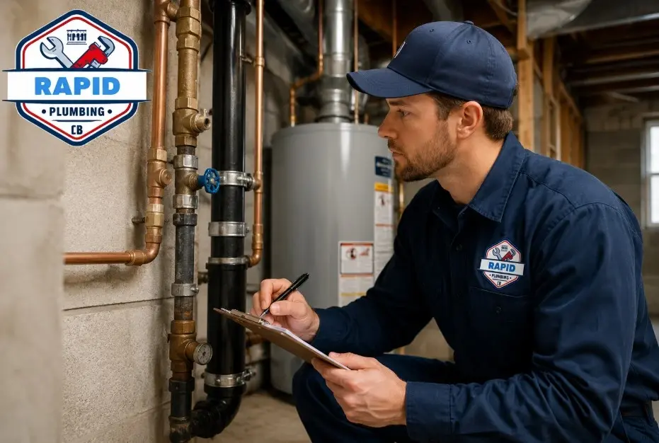 Plumbing Inspections Rental Properties call Rapid Plumbing CB at (712) 355-9187 to schedule yours.