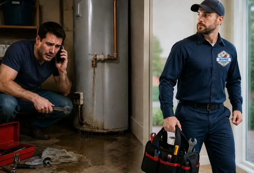 Signs Your Water Heater Is About to Fail, water heater failing, water heater making noise, rusty hot water, water heater lifespan