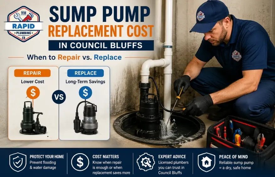 Sump Pump Replacement Cost Council Bluffs
