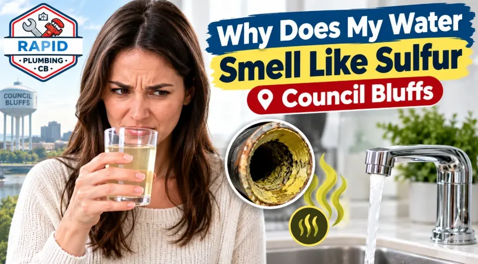 Why Does My Water Smell Like Sulfur Council Bluffs