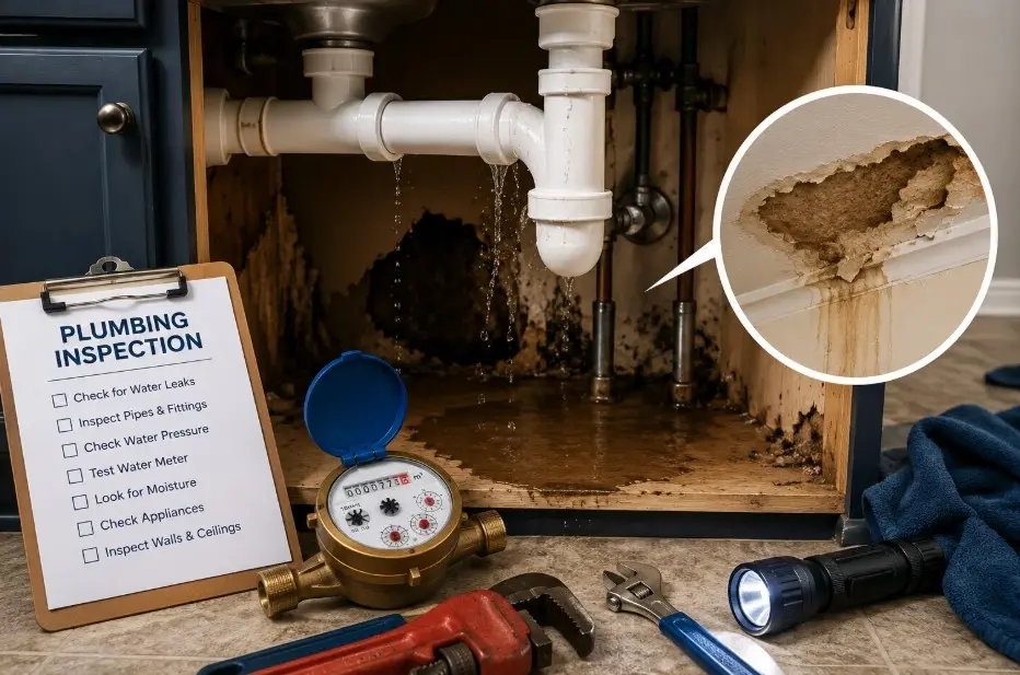 hidden water leak in your home, how to detect a water leak, water meter test for leaks, Signs of a Hidden Water Leak in Your Home