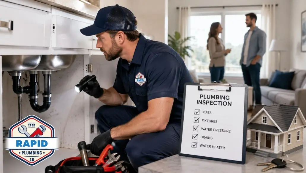 plumbing inspections rental properties - Rapid Plumbing CB