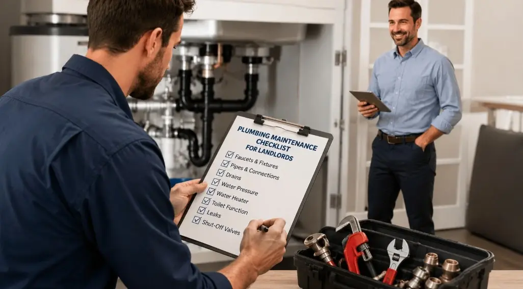 plumbing maintenance checklist landlords - Rapid Plumbing CB