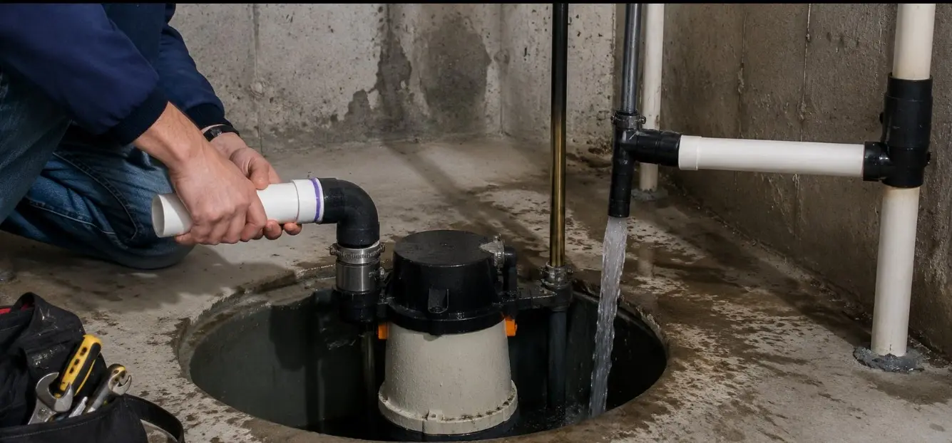 sump pump repair Council Bluffs IA, sump pump installation, battery backup sump pump, basement flooding