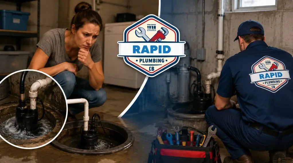 sump pump running constantly - Rapid Plumbing CB