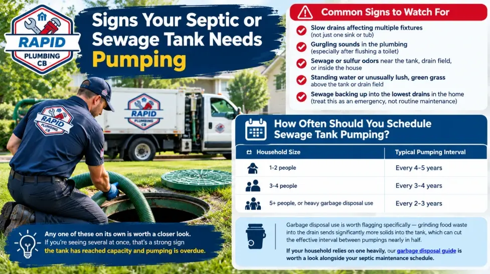 Call (712) 355-9187 Need sewage tank pumping in Council Bluffs