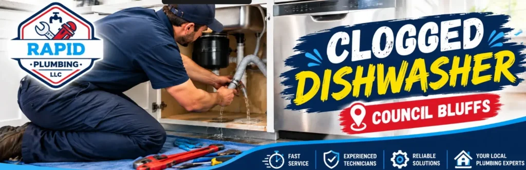 Clogged Dishwasher Council Bluffs