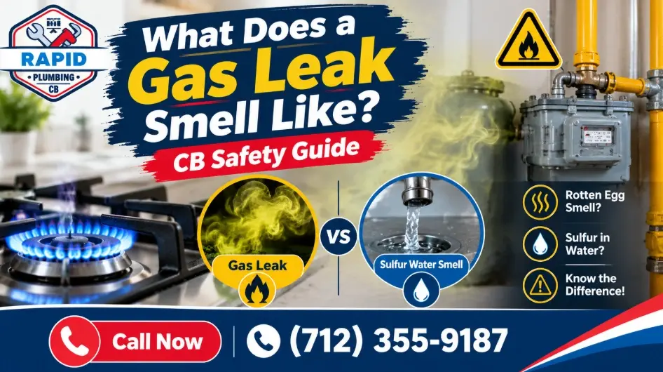Council Bluffs plumbers break down the warning signs and what to do next.