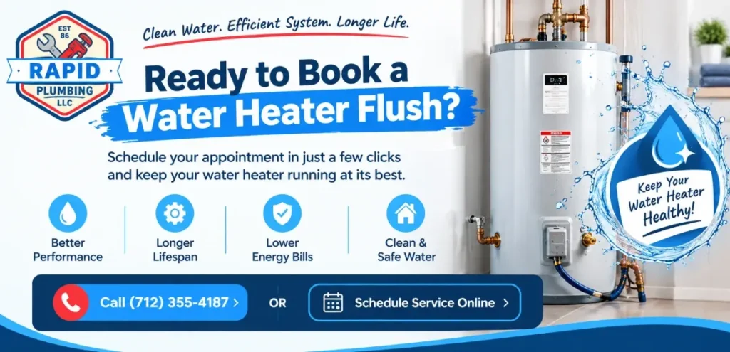 How Often to Flush Water Heater Council Bluffs