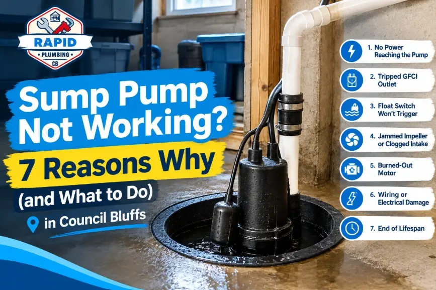 Sump Pump Not Working Council Bluffs