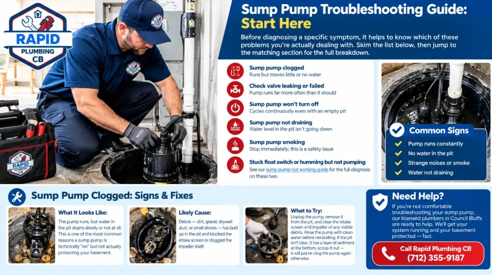 Sump Pump Troubleshooting Guide