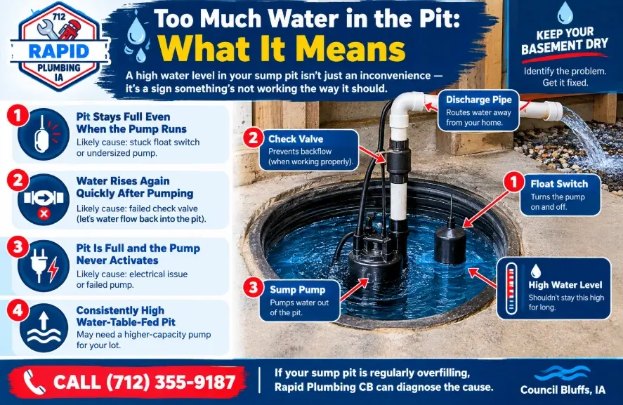 Too Much Water in the Pit: What It Means