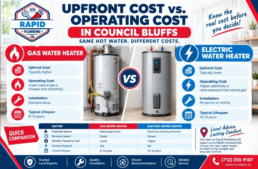 Upfront Cost vs. Operating Cost in Council Bluffs