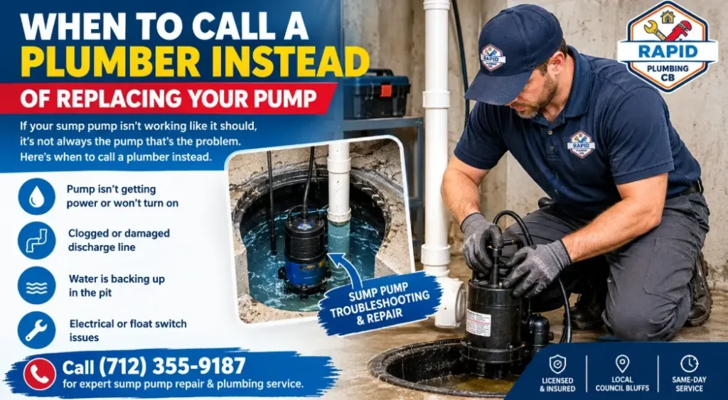 Why Choose Rapid Plumbing CB, (712) 355-9187