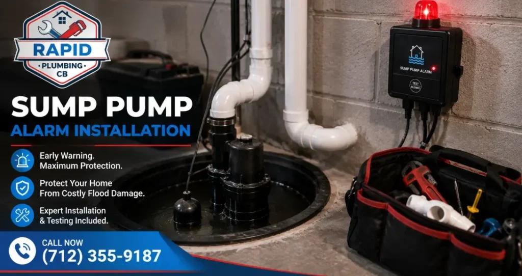 Why Choose Rapid Plumbing CB for Sump Pump Alarm Installation