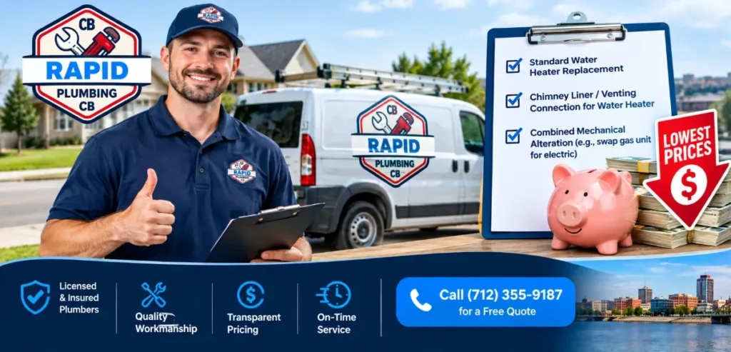 Why Council Bluffs Homeowners Trust Rapid Plumbing CB With Permitted Work