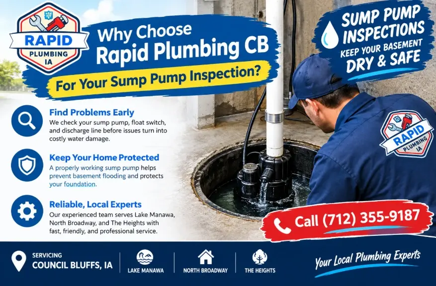 how to test sump pump Council Bluffs