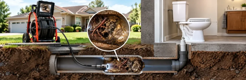 plumbing vent clogged