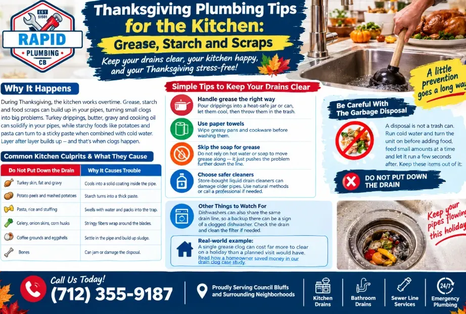 Thanksgiving Plumbing Tips for Bathrooms and Overnight Guests