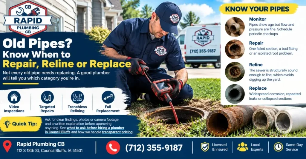 Repair, Reline or Replace: How to Decide