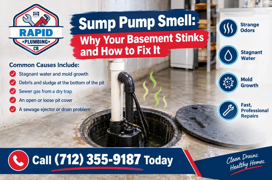 Sump Pump Smell Causes Fix Council Bluffs