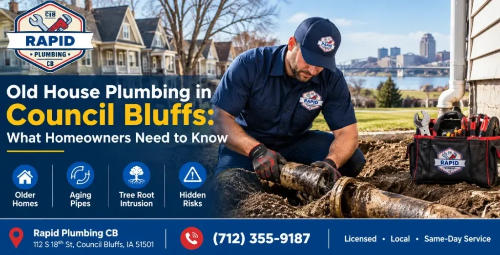 old house plumbing council bluffs